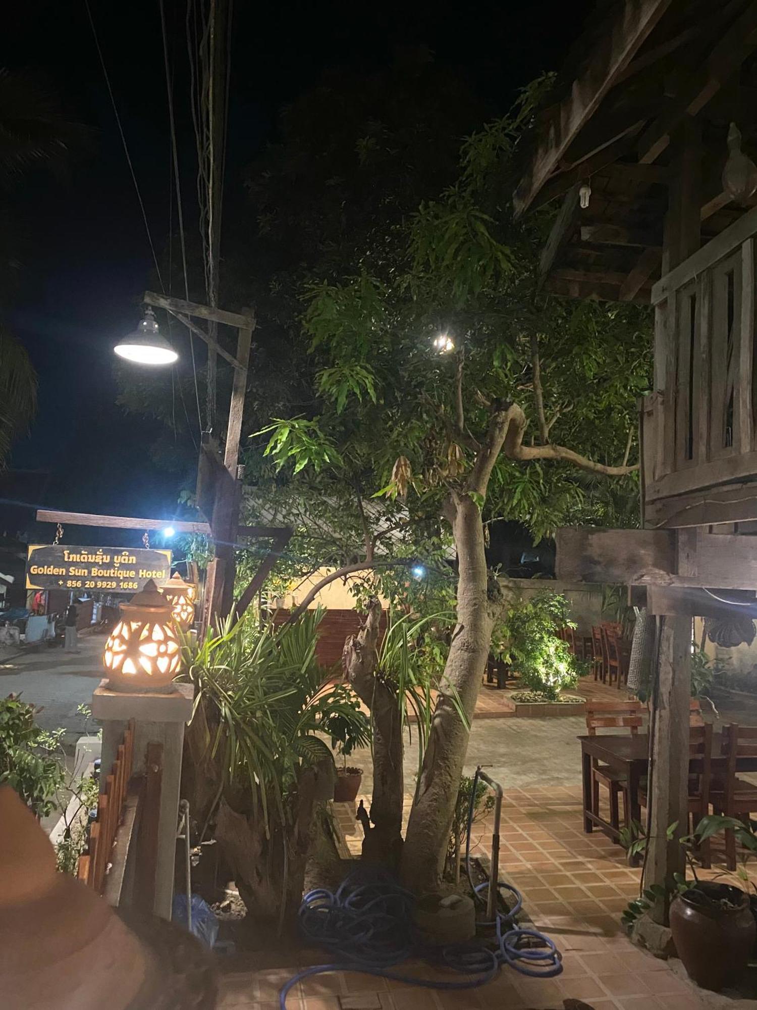 Golden Sun Boutique Hotel Luang Prabang Eksteriør bilde